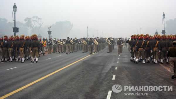 Rehearsals for Republic Day parade in India - Sputnik International