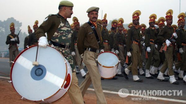 Rehearsals for Republic Day parade in India - Sputnik International