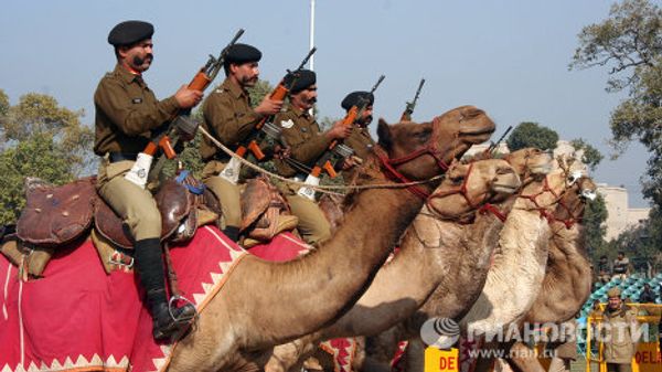 Rehearsals for Republic Day parade in India - Sputnik International