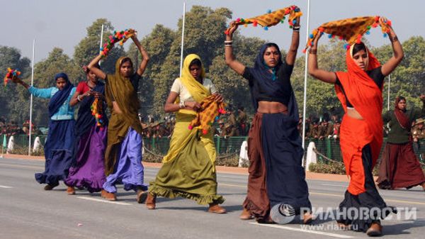 Rehearsals for Republic Day parade in India - Sputnik International