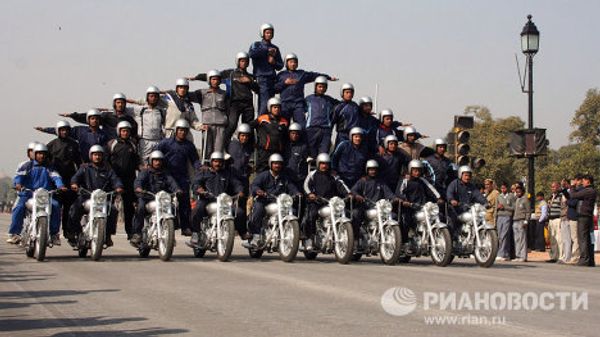 Rehearsals for Republic Day parade in India - Sputnik International