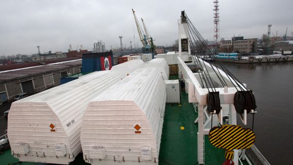Russian Soyuz-ST carrier rockets sent to Kourou space center - Sputnik International