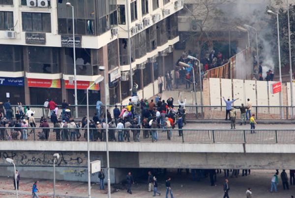 Journalists attacked amid clashes in Cairo - Sputnik International