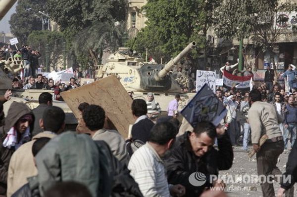 Journalists attacked amid clashes in Cairo - Sputnik International