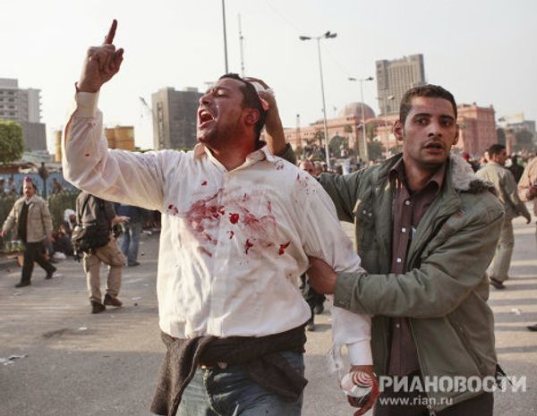 Journalists attacked amid clashes in Cairo - Sputnik International