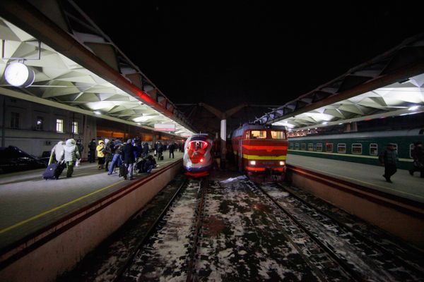 Russian Rail Passenger Traffic at Three-Year High Russian Rail Passenger Traffic at Three-Year High - Sputnik International