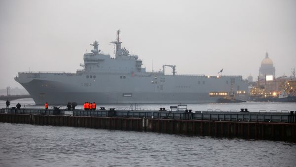 Mistral class amphibious assault ship - Sputnik International