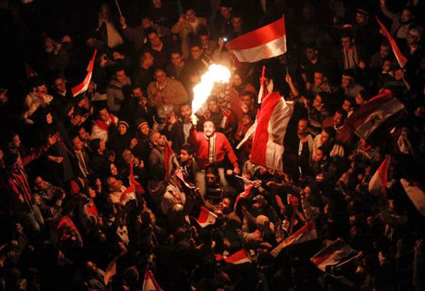 New wave of protests in Cairo  - Sputnik International