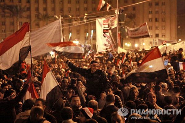 New wave of protests in Cairo  - Sputnik International
