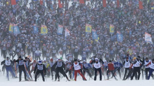 Russian Ski Run 2011 - Sputnik International