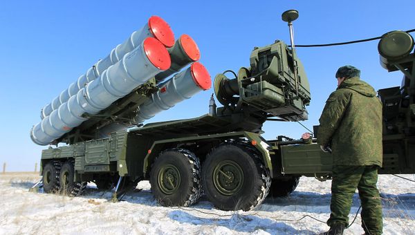 The S-400 preparing for launch. Archive photo. - Sputnik International