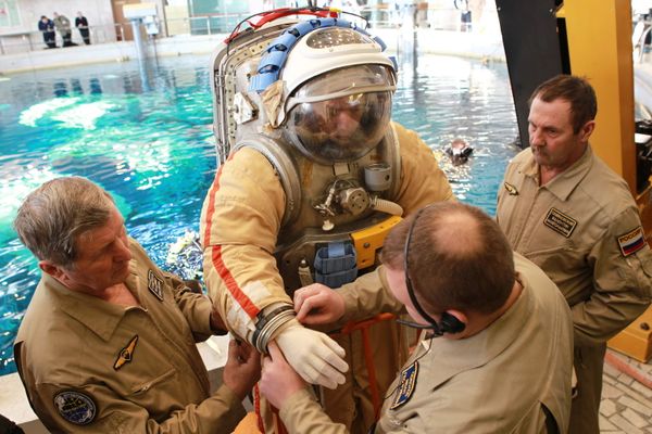 Cosmonauts train in Star City Cosmonauts train in Star City - Sputnik International