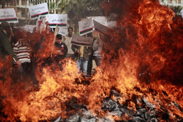 International human rights organizations said about 6,000 people have been killed since the anti-Gaddafi protests began on February 15. The UN said the death toll ranged from 1,000 to 2,000 people. International human rights organizations said about 6,000 people have been killed since the anti-Gaddafi protests began on February 15. The UN said the death toll ranged from 1,000 to 2,000 people. - Sputnik International