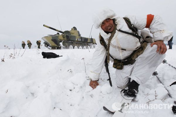 Airborne Forces drills in Ryazan Region Airborne Forces drills in Ryazan Region - Sputnik International