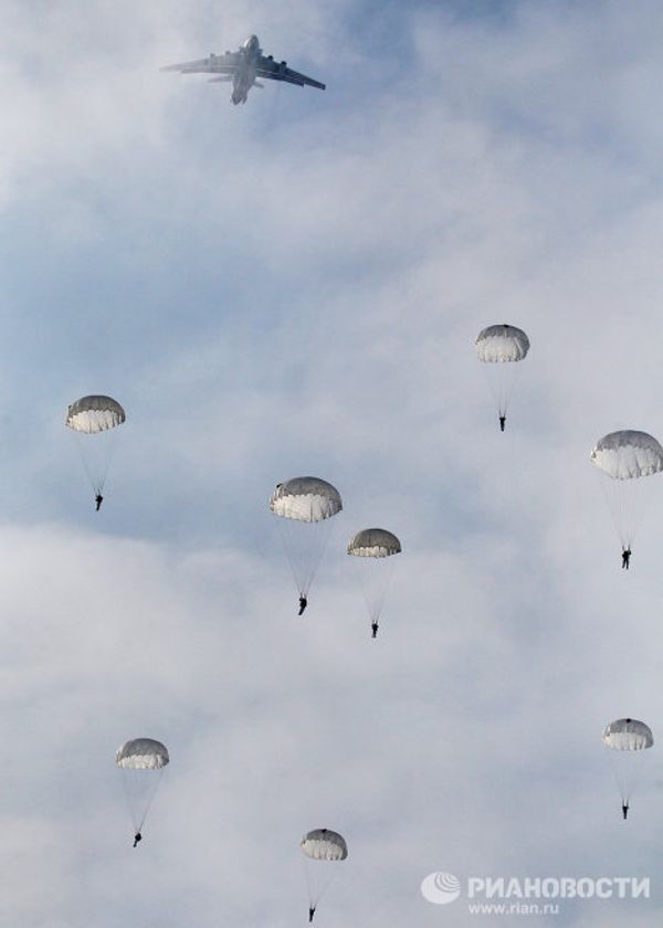 Airborne Forces drills in Ryazan Region Airborne Forces drills in Ryazan Region - Sputnik International