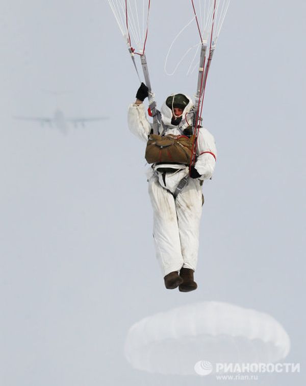Airborne Forces drills in Ryazan Region Airborne Forces drills in Ryazan Region - Sputnik International