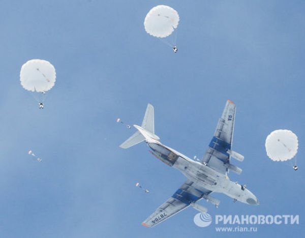 Airborne Forces drills in Ryazan Region Airborne Forces drills in Ryazan Region - Sputnik International