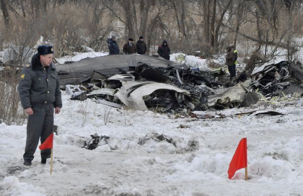 Plane crash in central Russia, Belgorod  - Sputnik International