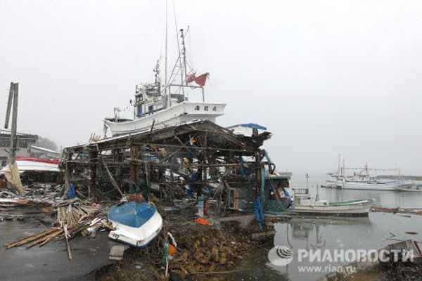 Sendai in ruins: Russian rescue team at work Sendai in ruins: Russian rescue team at work - Sputnik International