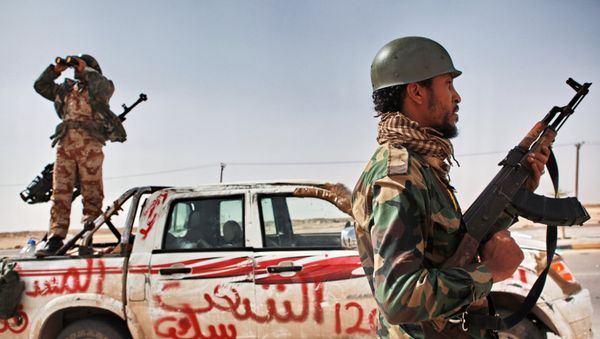 Gaddafi warned that any foreign military intervention in would put air and maritime traffic in the Mediterranean area under threat. - Sputnik International