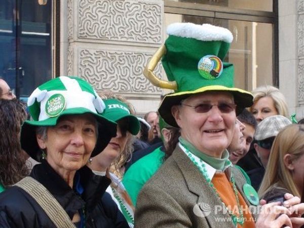St. Patrick's Day parade in New York - Sputnik International