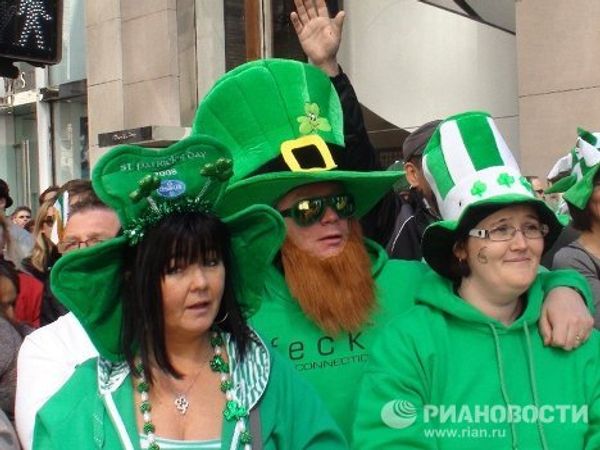 St. Patrick's Day parade in New York - Sputnik International