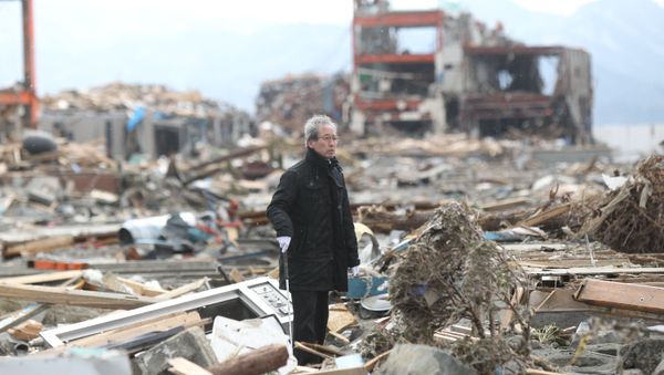Aftermath of earthquakes in Japan - Sputnik International