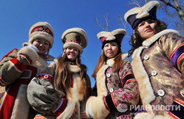 Khakas welcome spring during Chyl Pazy celebrations - Sputnik International