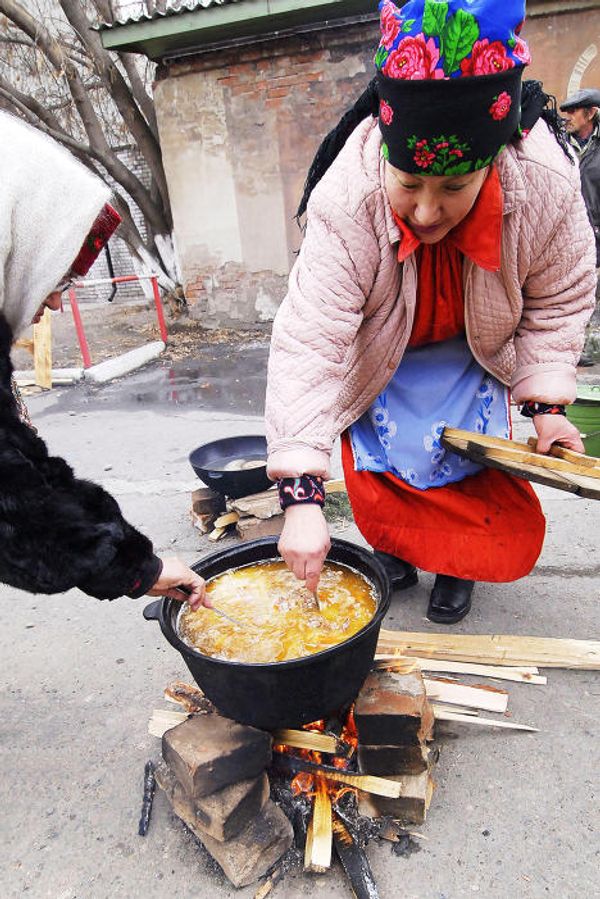 Khakas welcome spring during Chyl Pazy celebrations - Sputnik International