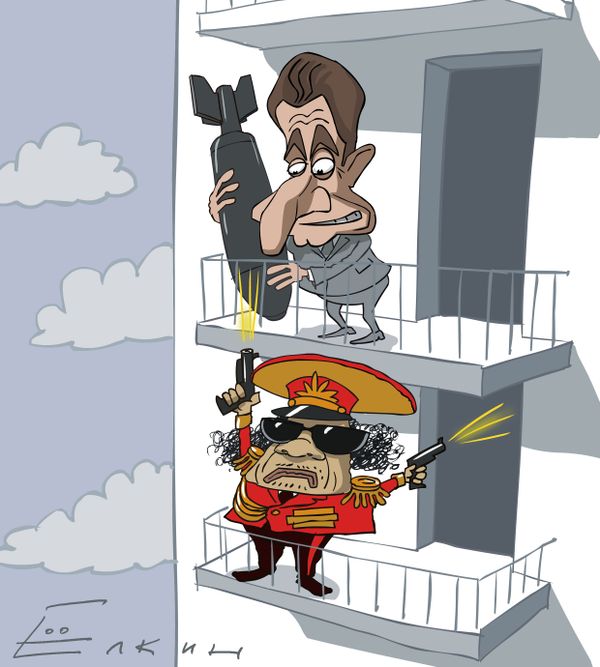 Headline: Sarkozy and Libya  - Sputnik International