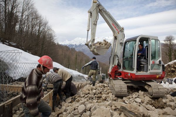 More than 200 sports facilities and pieces of infrastructure are to be built in Sochi for the 2014 Winter Games.  - Sputnik International