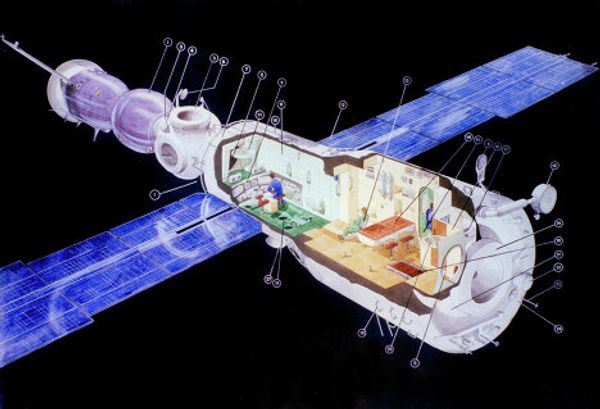 The one-of-a-kind Mir space station The one-of-a-kind Mir space station - Sputnik International