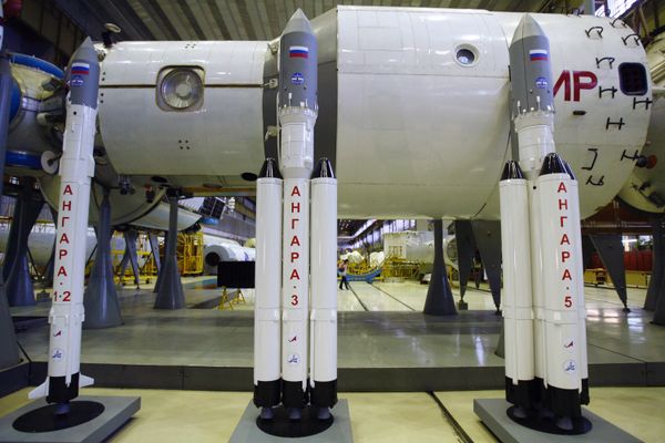 Models of Angara booster rockets - Sputnik International