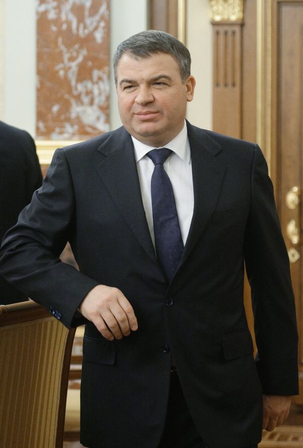 Russian Defense Minister Anatoly Serdyukov - Sputnik International