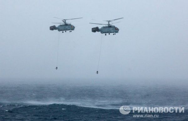Russian Northern Fleet exercises in Barents Sea Russian Northern Fleet exercises in Barents Sea - Sputnik International