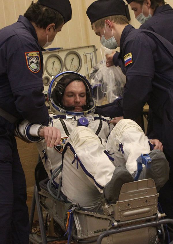 Anniversary launch of new expedition to ISS - Sputnik International