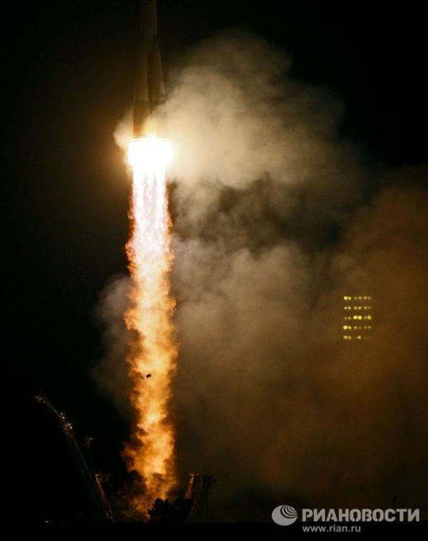 Anniversary launch of new expedition to ISS - Sputnik International