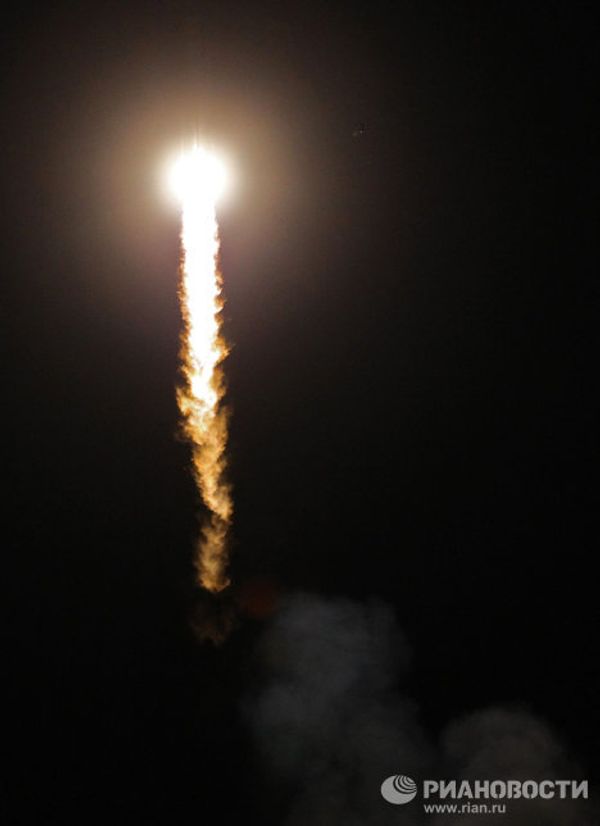 Anniversary launch of new expedition to ISS - Sputnik International