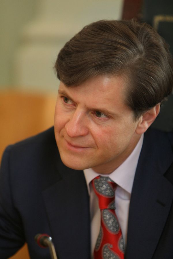 Bank of Moscow President Andrei Borodin - Sputnik International
