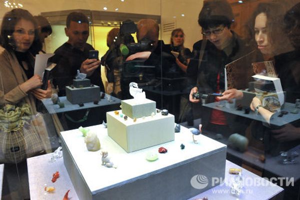 Faberge Easter eggs and a gemstone zoo in the Kremlin - Sputnik International