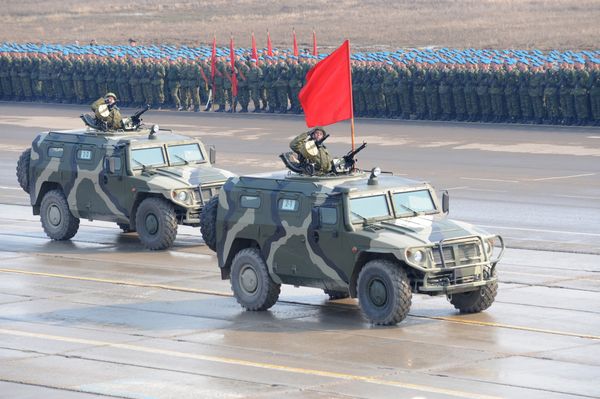 Tigr (Tiger) armored vehicles  - Sputnik International
