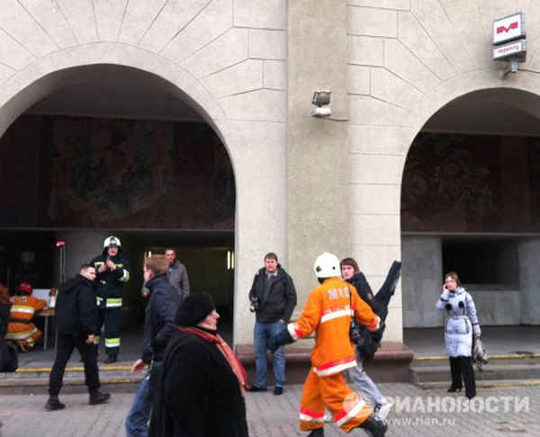 Explosion in Minsk metro - Sputnik International