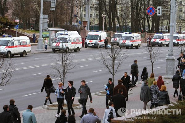 Explosion in Minsk metro - Sputnik International