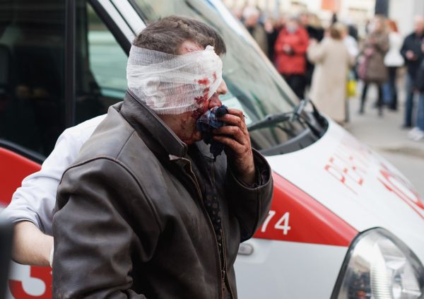 The explosive device was packed with metal objects to cause maximum damage. - Sputnik International