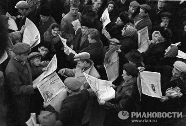 April 12, 1961: A day in photos  - Sputnik International
