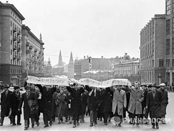 April 12, 1961: A day in photos  - Sputnik International