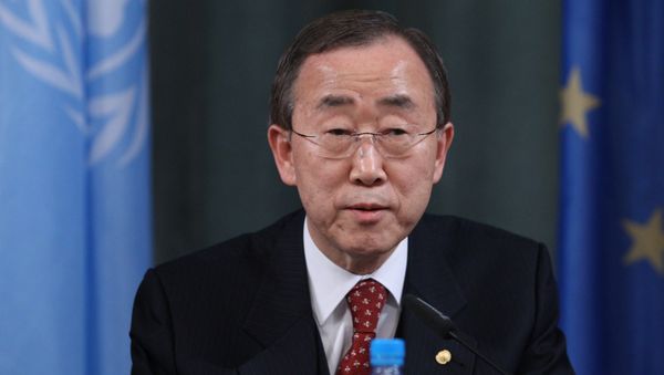 UN Secretary General Ban Ki-moon - Sputnik International