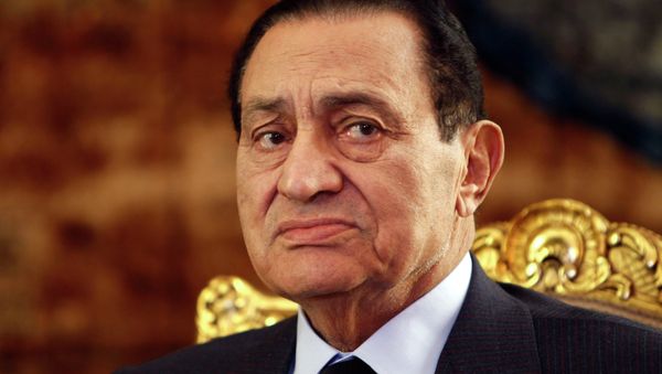Egyptian ex- President Hosni Mubarak - Sputnik International