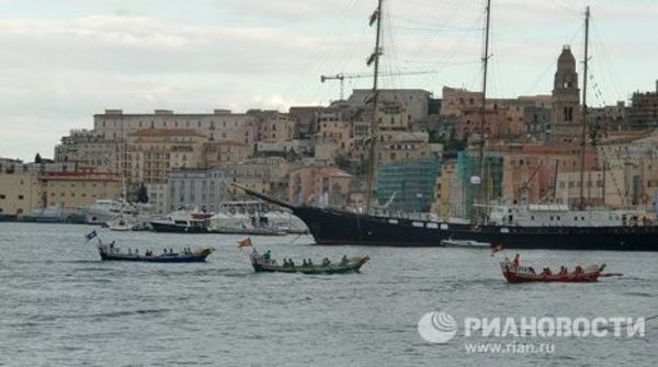 Historical regatta of four ancient maritime republics in Italy - Sputnik International