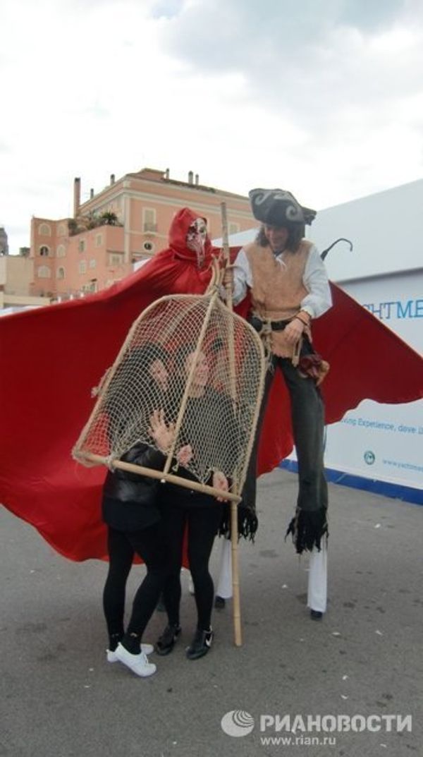 Historical regatta of four ancient maritime republics in Italy - Sputnik International